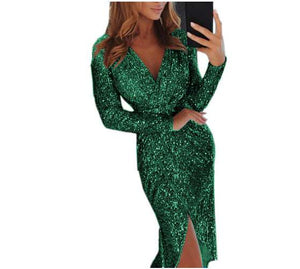 Elegant bronzing bodycon dress for women with sleek fit and shimmering polyester fabric