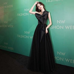 Satin Burgundy Engagement Evening Dress