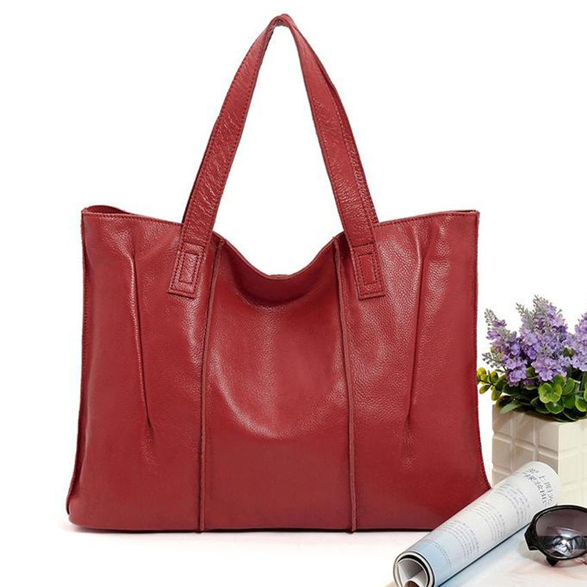 Solenne Top-grain Tote Bag
