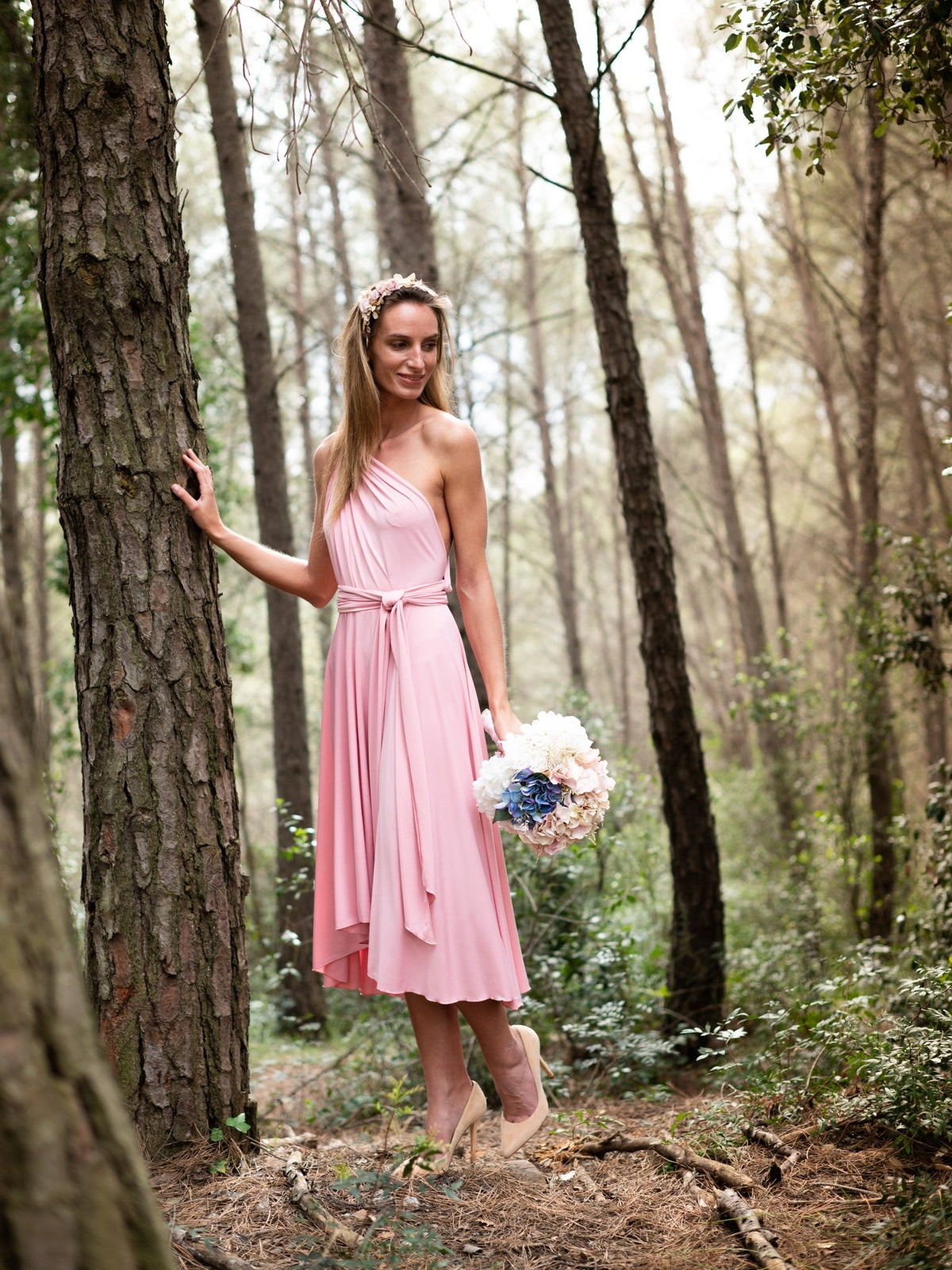 INFINITY MIDI DRESS-5