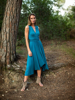 INFINITY MIDI DRESS-13