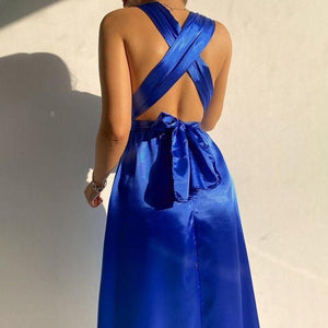 Bodycon V-neck polyester autumn dress with figure-hugging silhouette and stylish seasonal fit