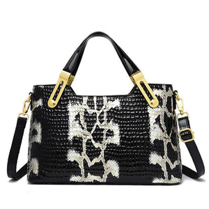 High-grade messenger shoulder handbag with structured modern design