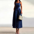 Celestine Satin Midi Dress