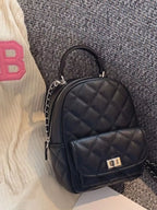 Quilted Leather Mini Bag