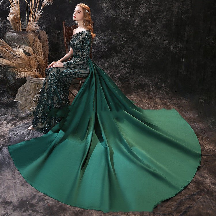 Noctelle Sequins Gown