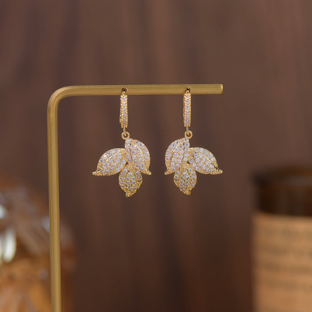 Rosivelle Full-Diamond Earrings