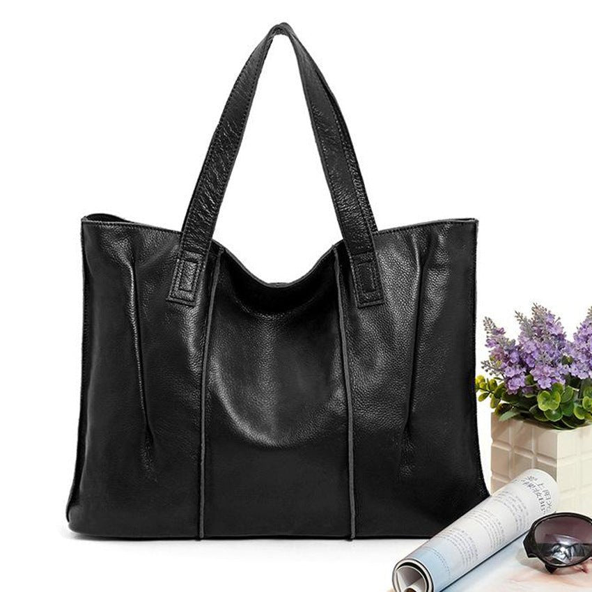 Solenne Top-grain Tote Bag