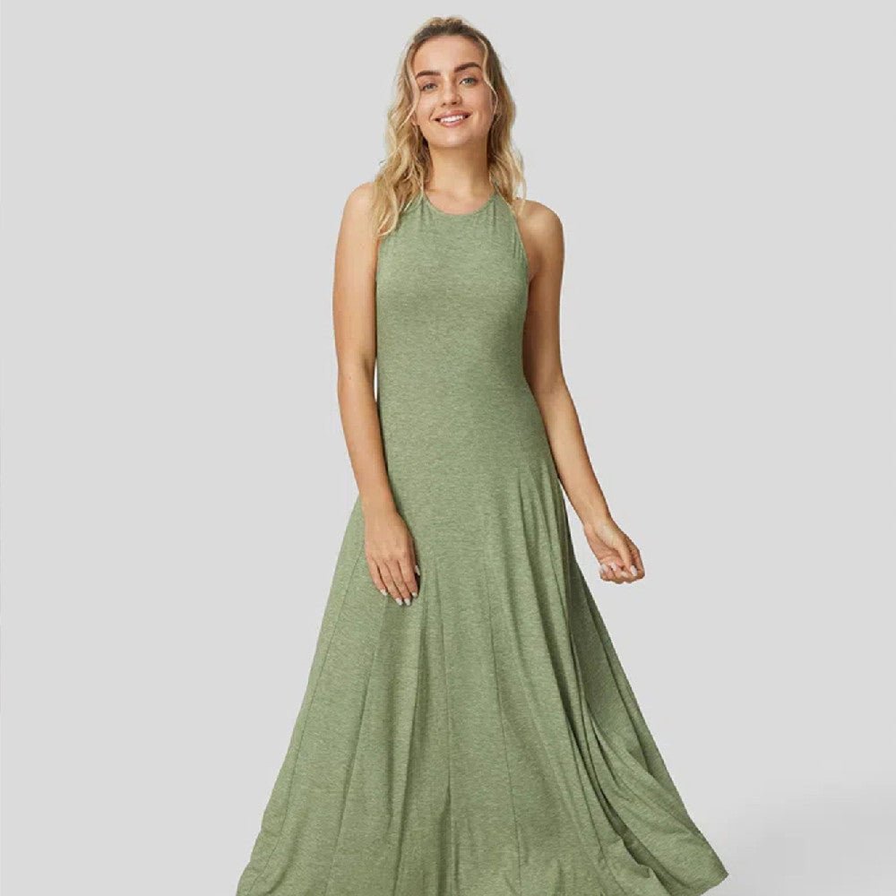 Selene Open-Back Maxi Dress