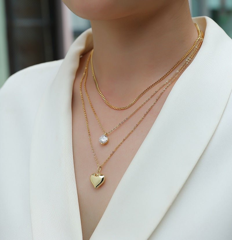 Aureline Moissanite Silver Pendant