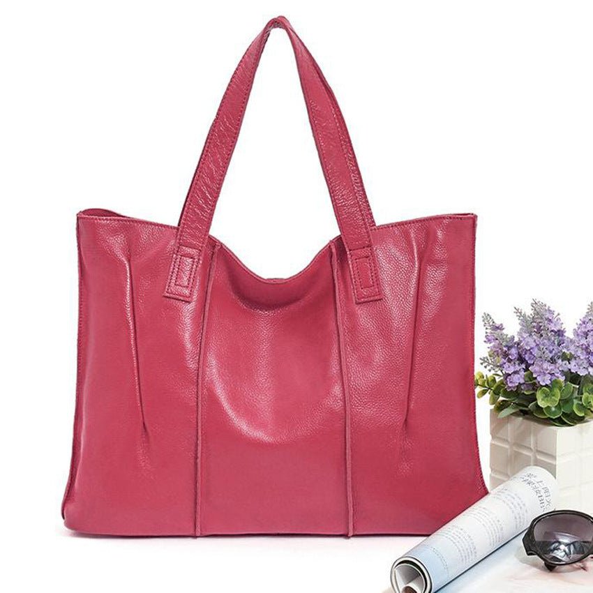 Solenne Top-grain Tote Bag