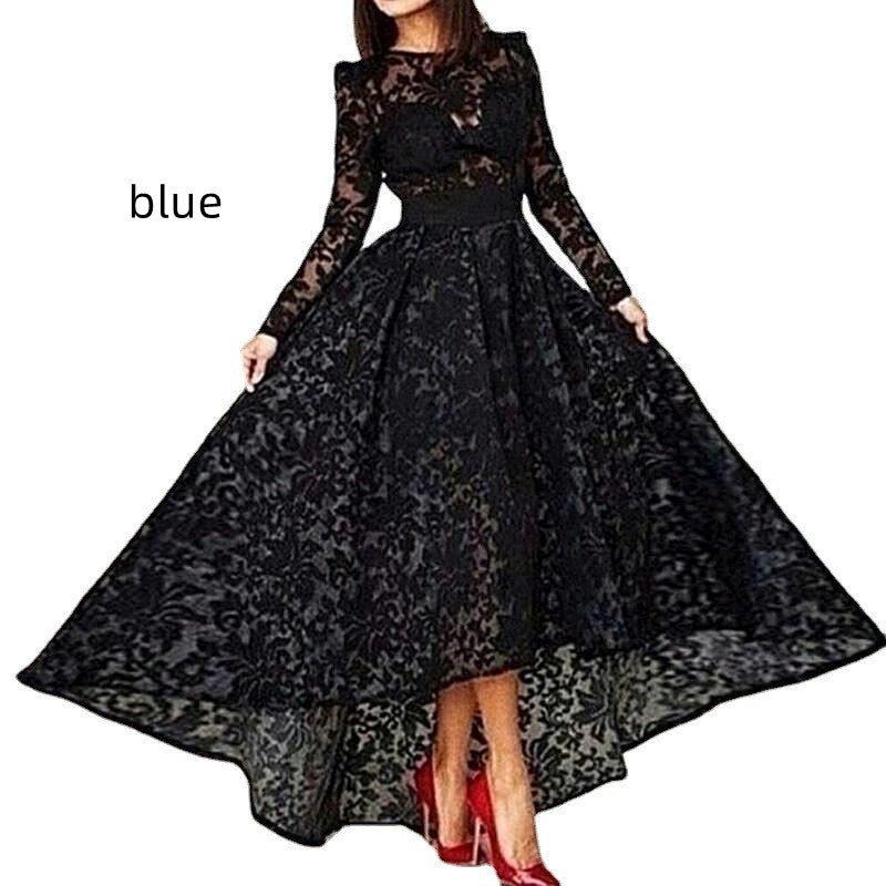 Noir Lace Gown