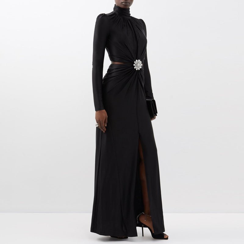 Émeraude Midriff Gown