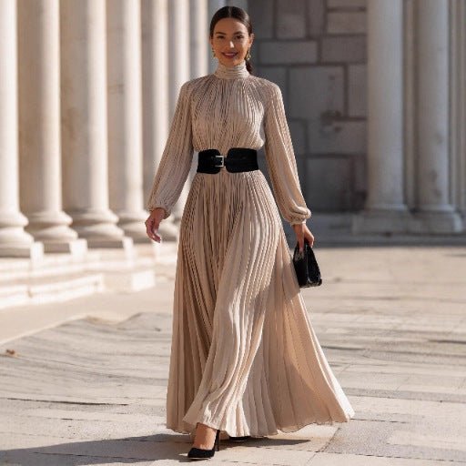 Élianne High-Neck Maxi