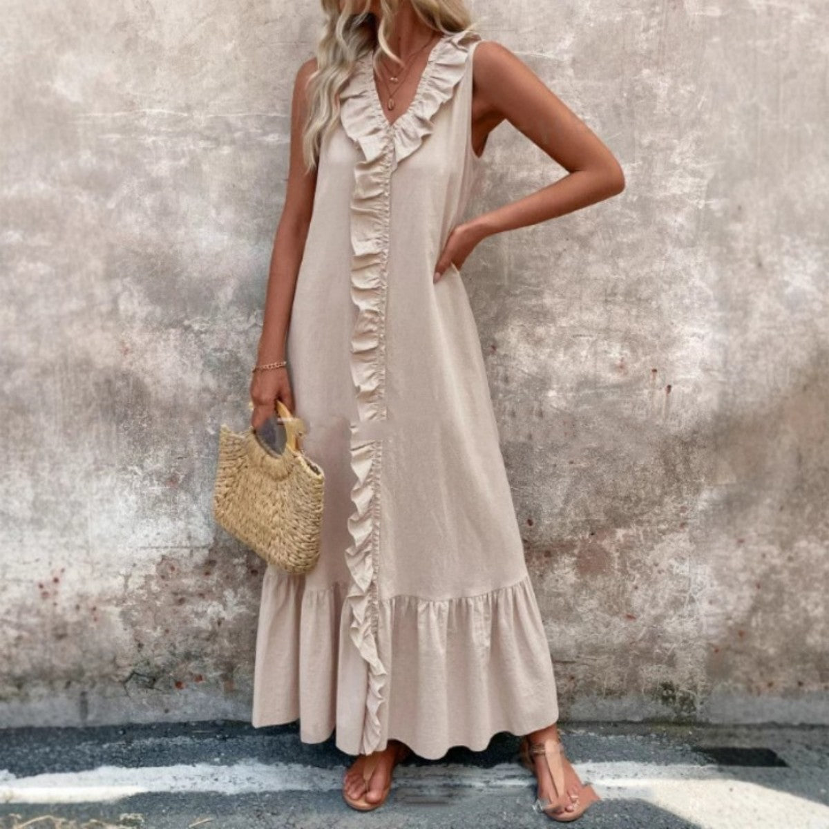 Arabelle Coastal Midi Dress