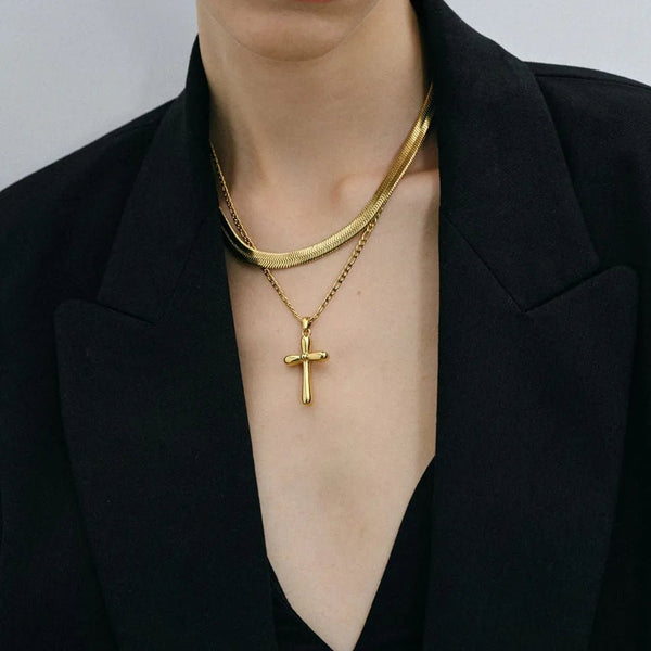 Oriana Cross Necklace