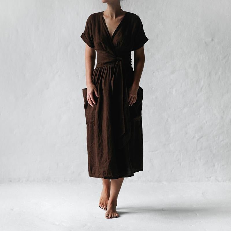 Aveline Pocket Midi Dress