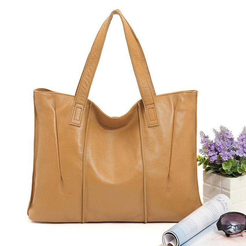 Solenne Top-grain Tote Bag