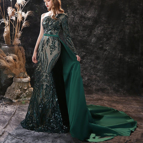 Noctelle Sequins Gown