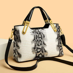 High-grade messenger shoulder handbag with structured modern design