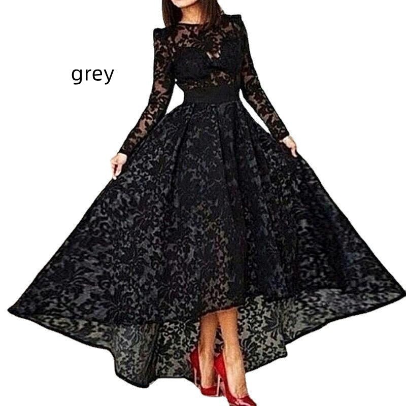 Noir Lace Gown
