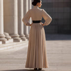 Élianne High-Neck Maxi