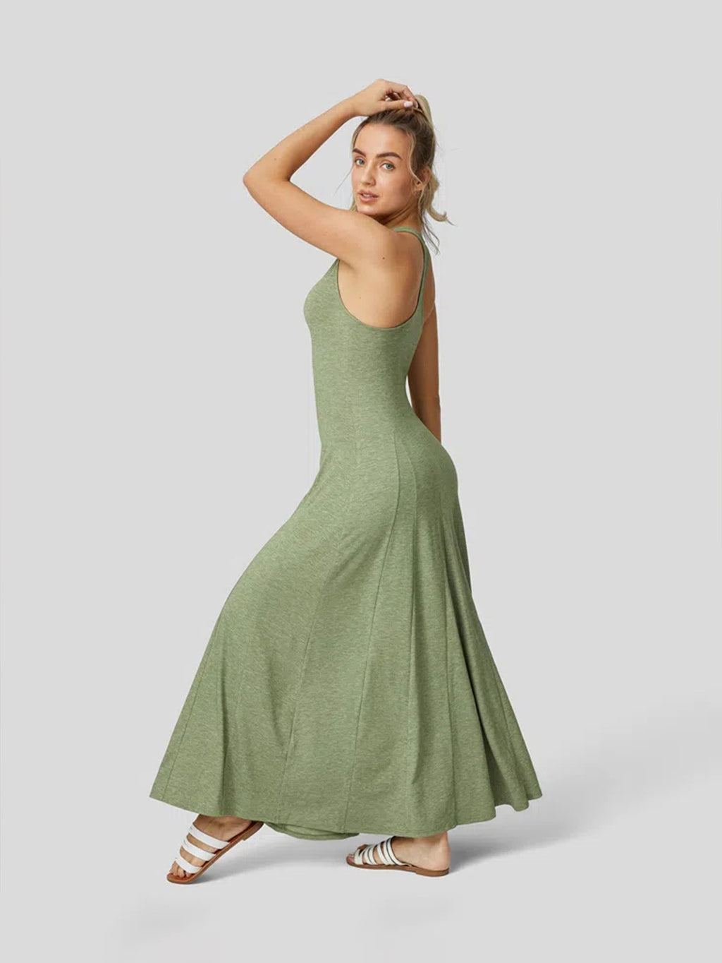 Selene Open-Back Maxi Dress