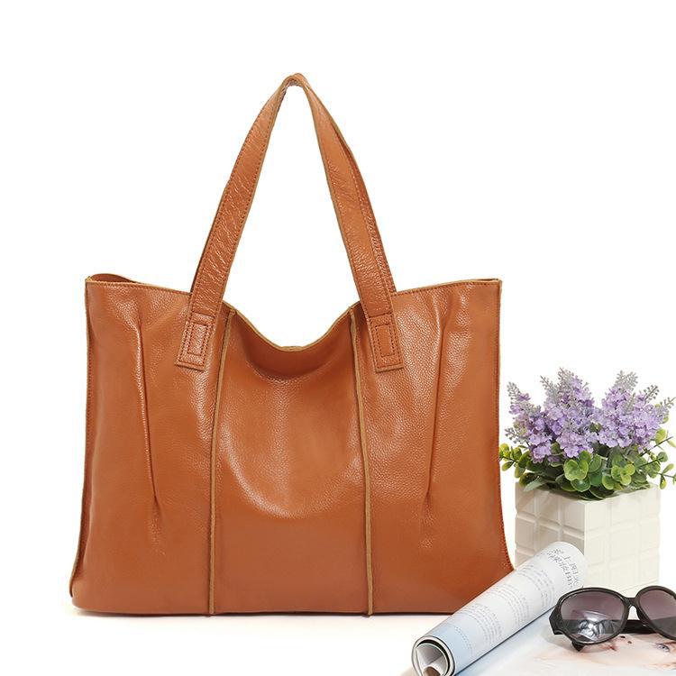 Solenne Top-grain Tote Bag