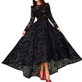Noir Lace Gown