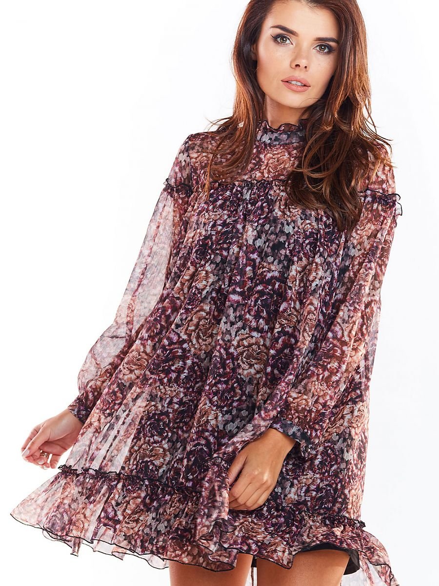 Cocktail dress model 139516 awama-0