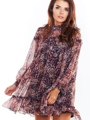 Cocktail dress model 139516 awama-0