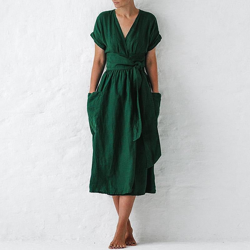 Aveline Pocket Midi Dress