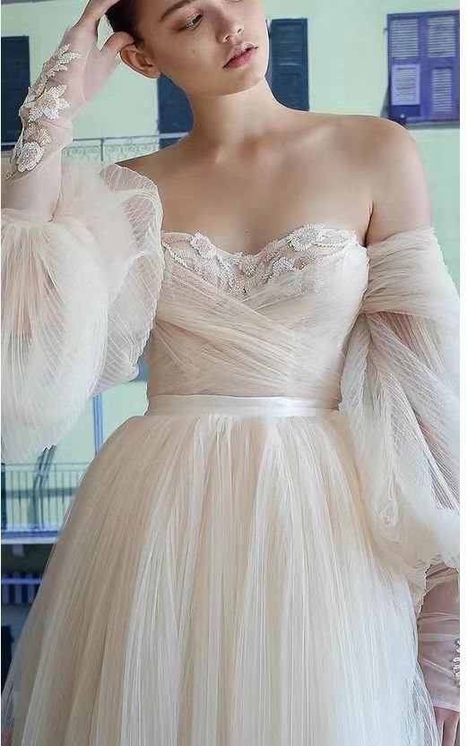 Celestine Off-Shoulder Gown