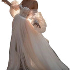 Celestine Off-Shoulder Gown