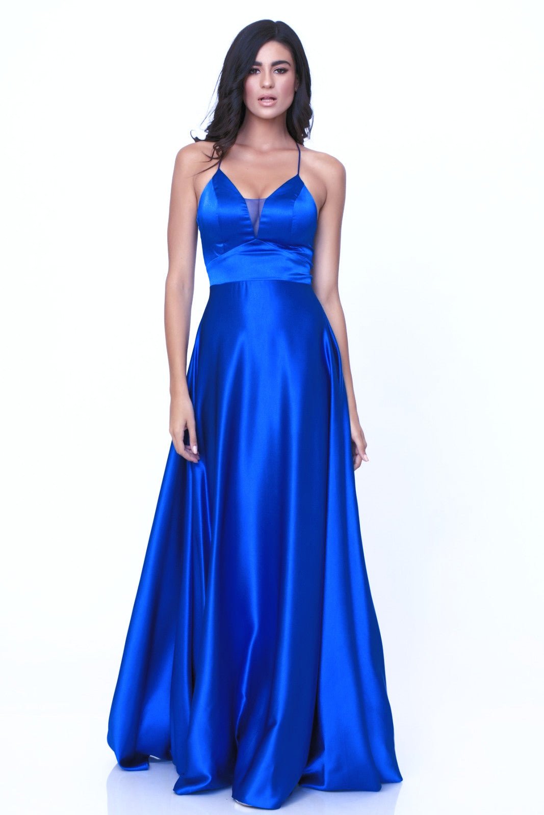 Arista  Satin Evening Dress φορέματα βραδινά-1